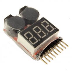 Lipo Battery Voltage Tester (1 8s)