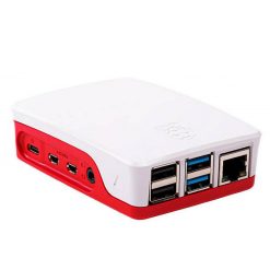 Raspberrypi4casered White