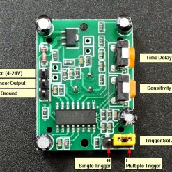 Hc Sr501 Pir Motion Sensing Module Connections 1